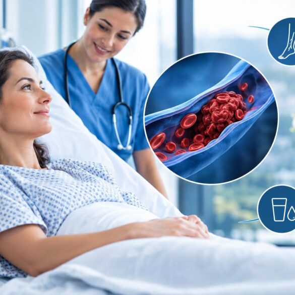 Thrombose nach Operation: Warnzeichen, Risiko & Vorbeugung